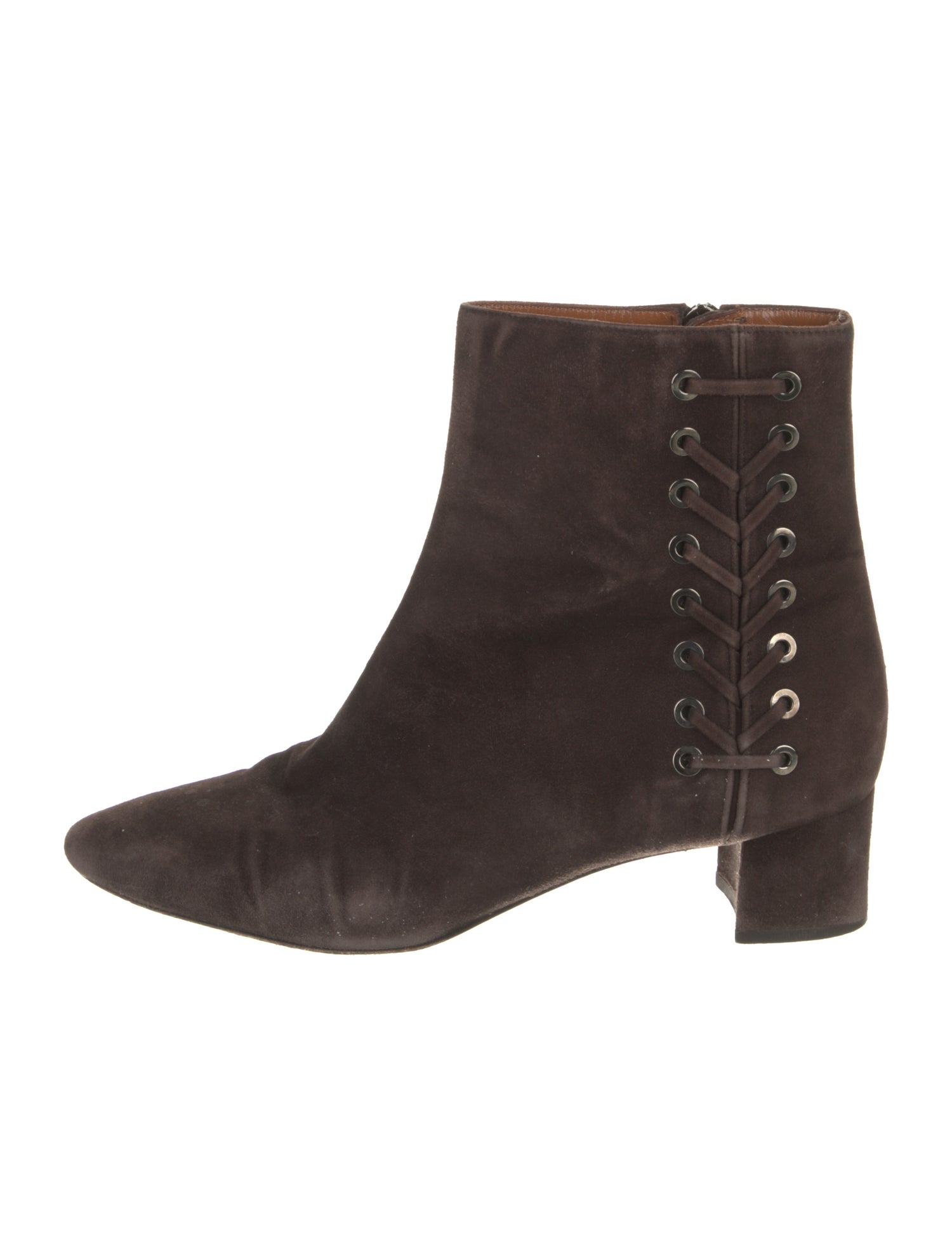 Aquatalia Suede Lace-Up Boots