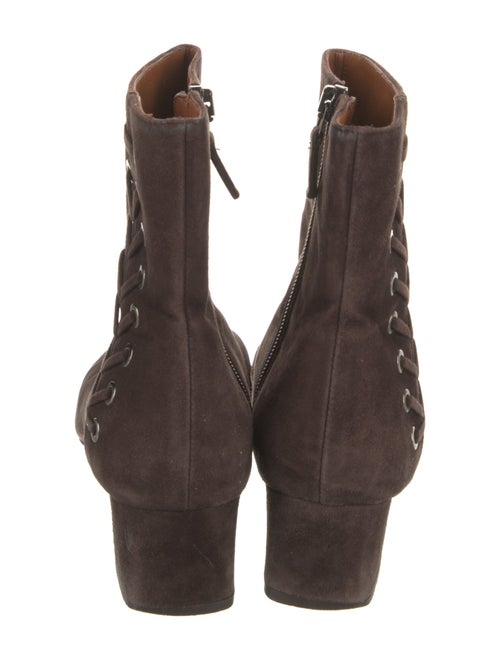 Aquatalia Suede Lace-Up Boots