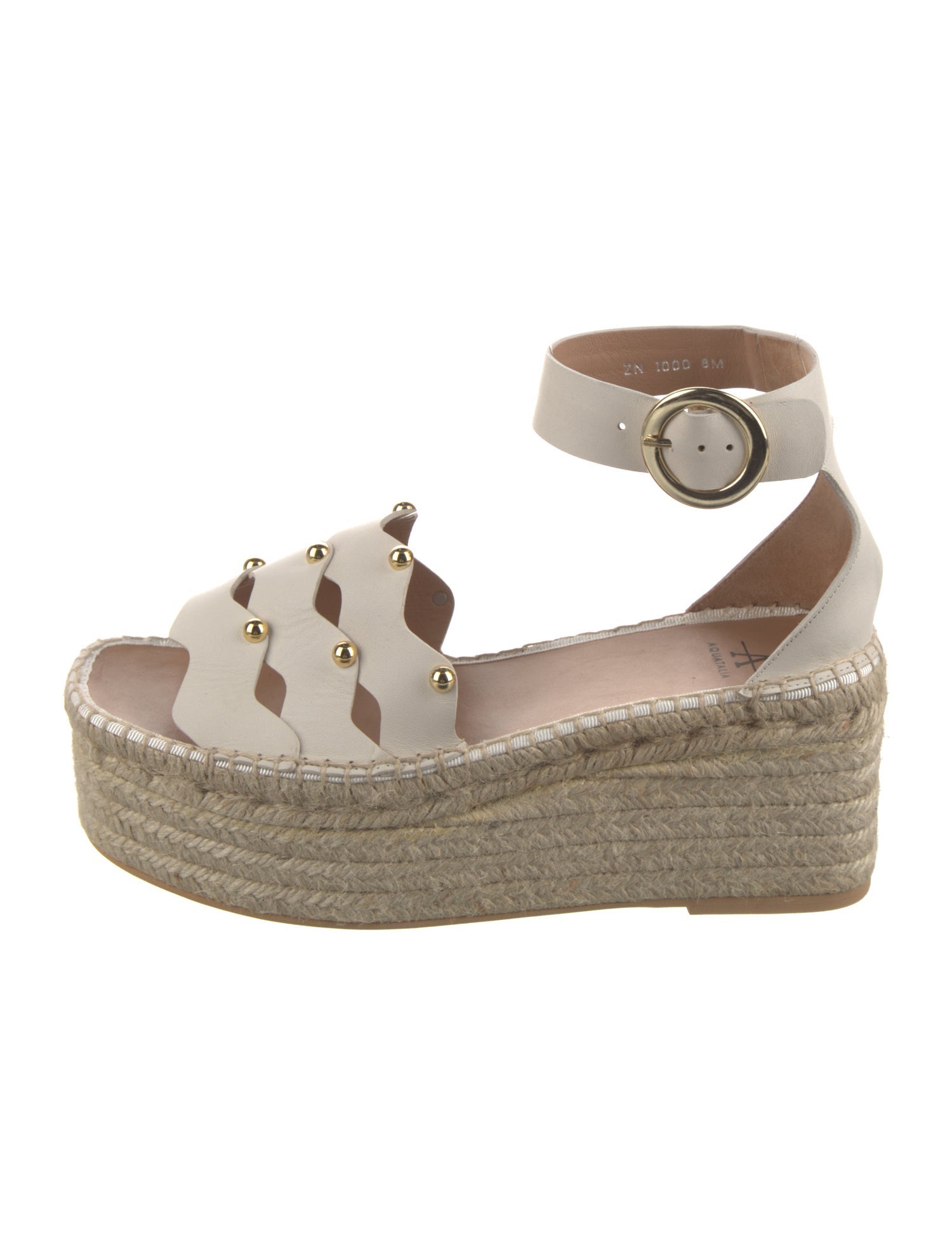 Aquatalia Leather Espadrilles