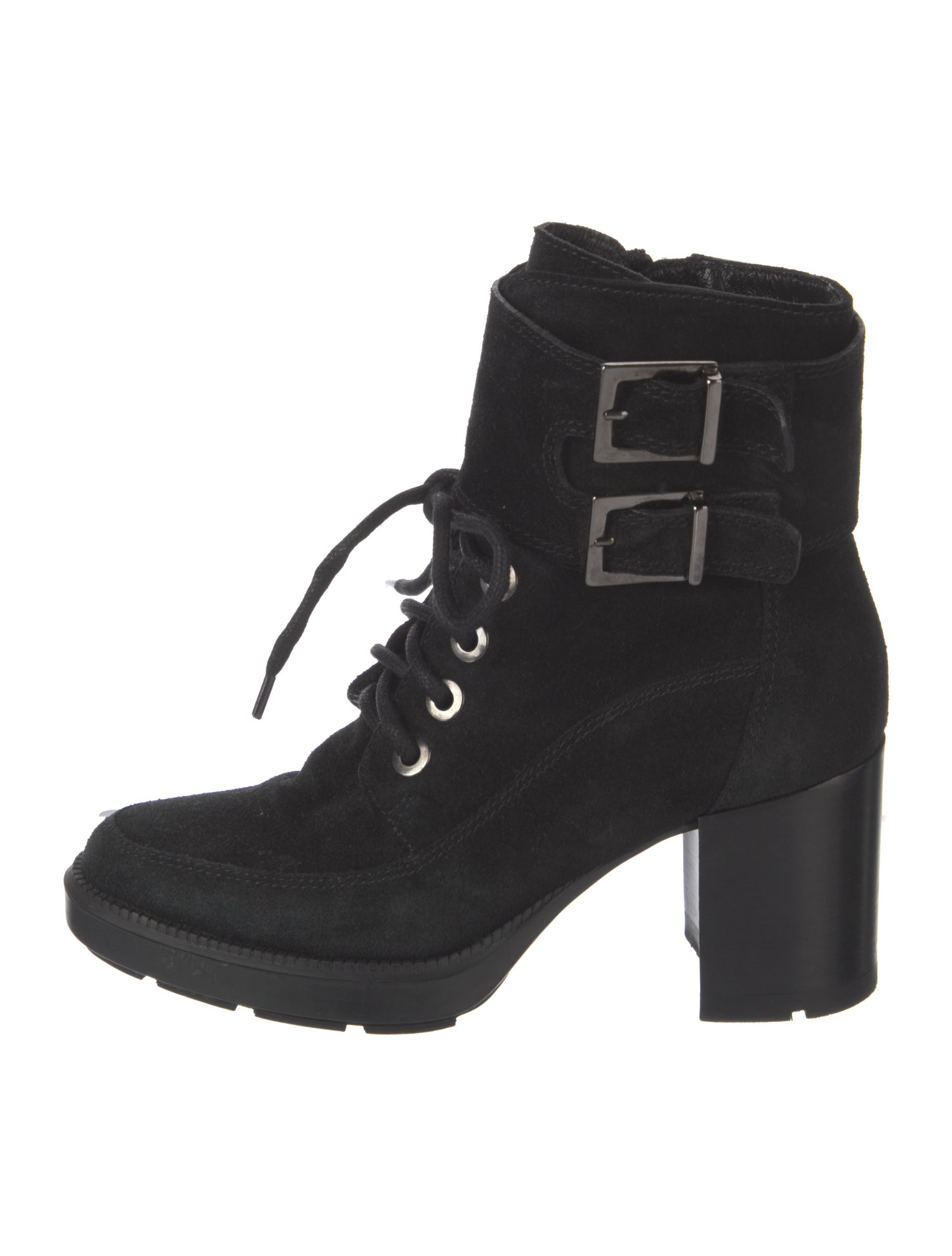 Aquatalia Suede Lace-Up Boots