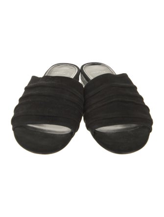 Aquatalia Suede Slides