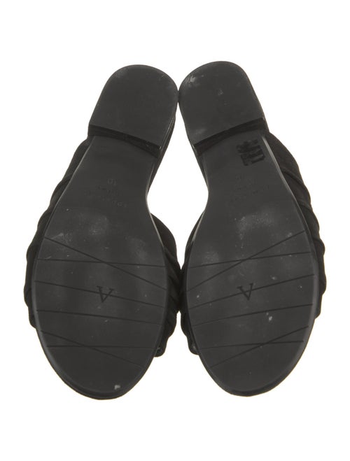 Aquatalia Suede Slides