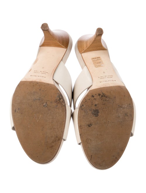 Aquatalia Leather Slides