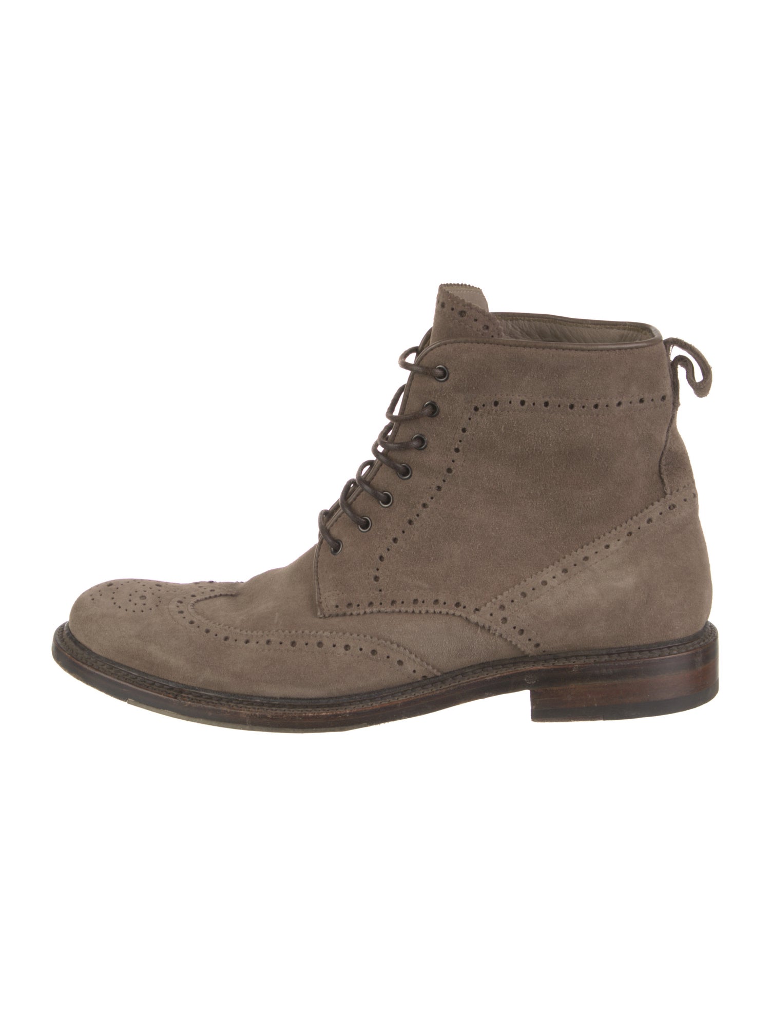 Aquatalia Suede Lace-Up Boots
