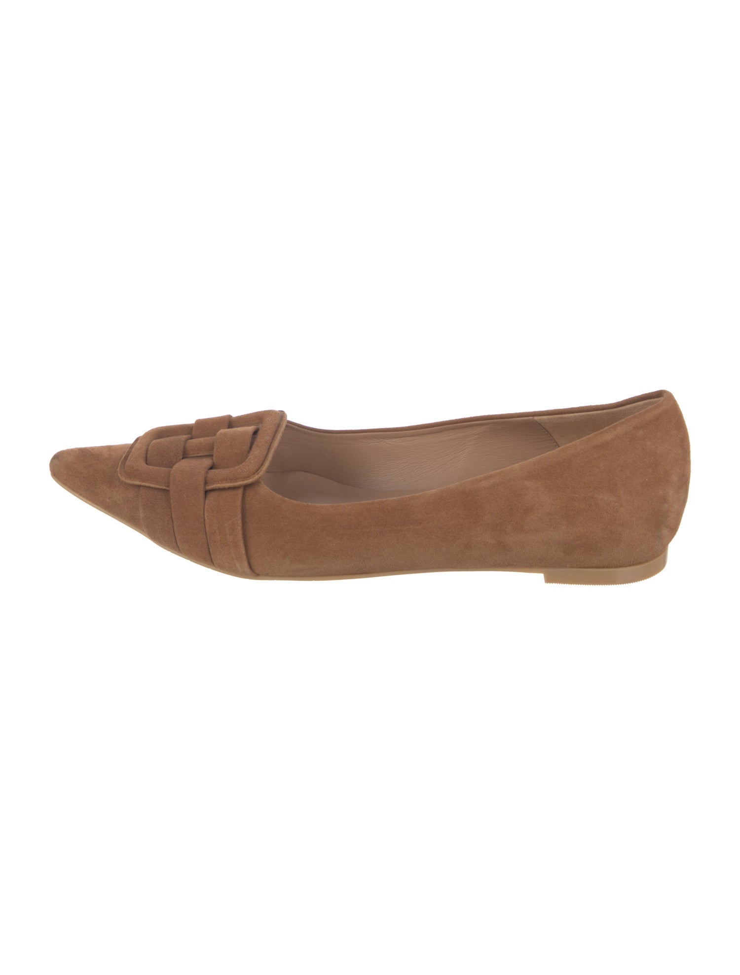 Aquatalia Suede Ballet Flats