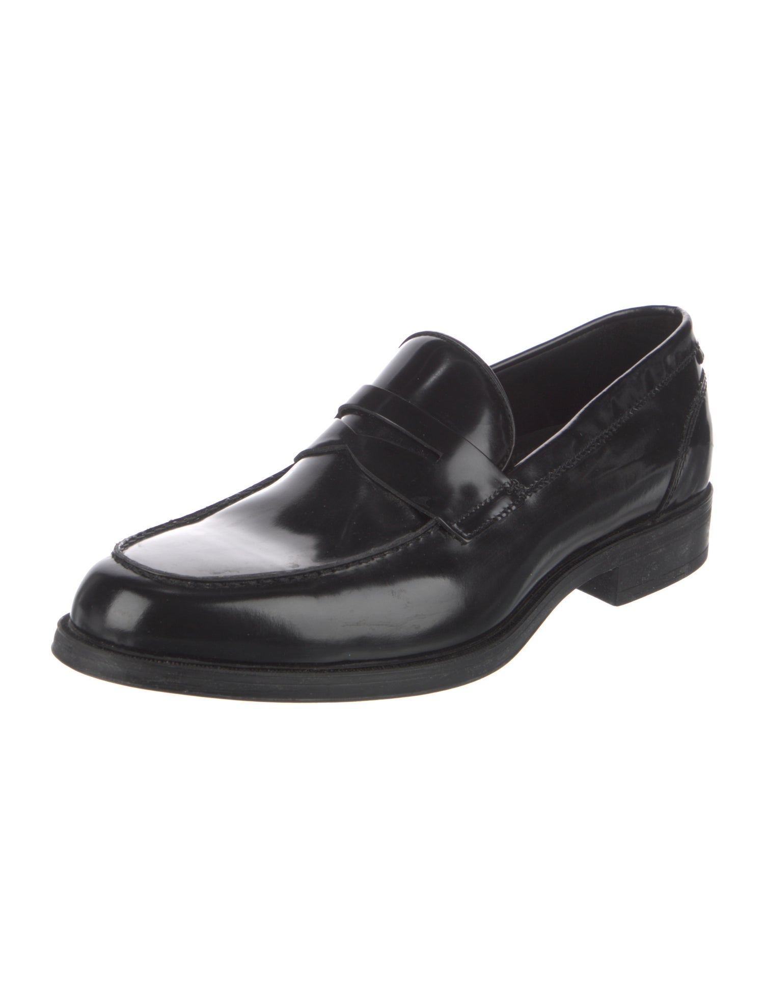 Aquatalia Leather Dress Loafers