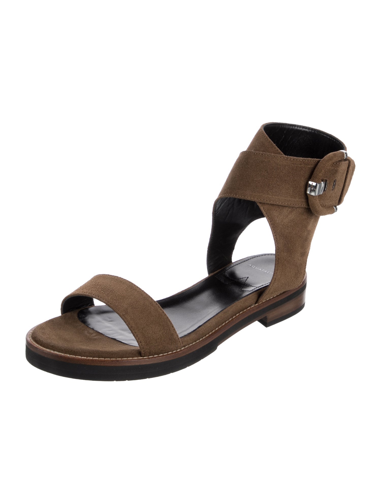 Aquatalia Suede Slingback Sandals