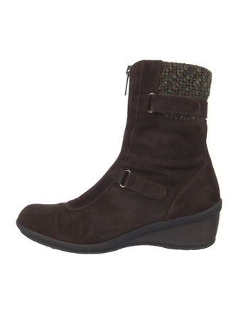 Aquatalia Suede Sock Boots