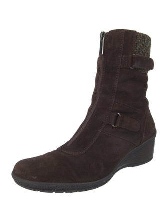Aquatalia Suede Sock Boots