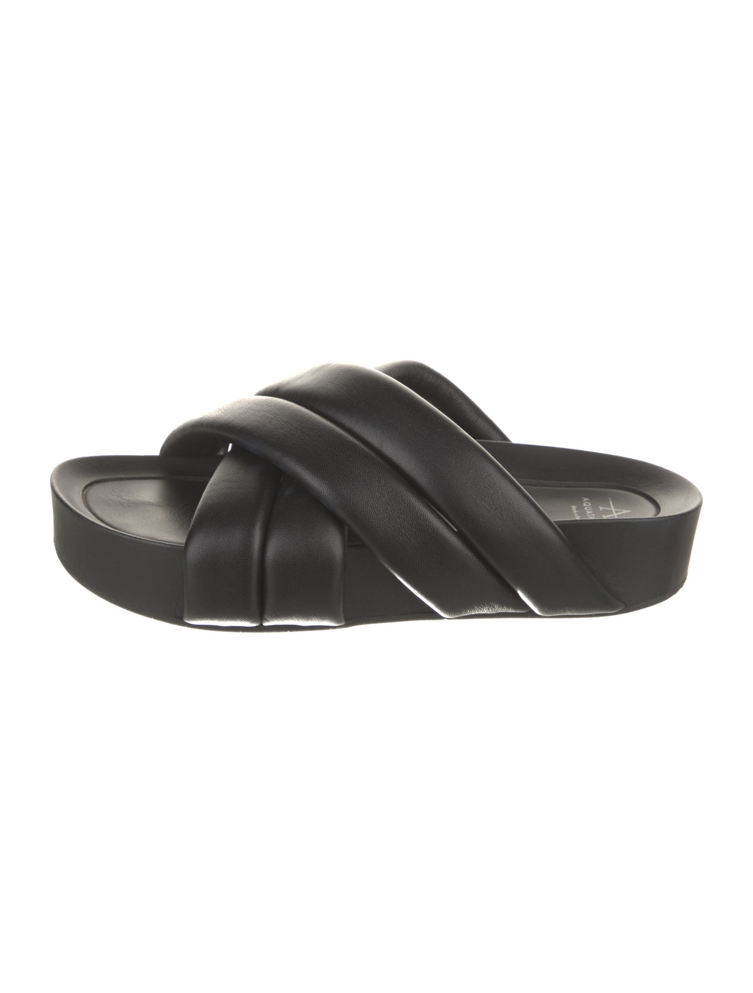 Aquatalia Leather Slides