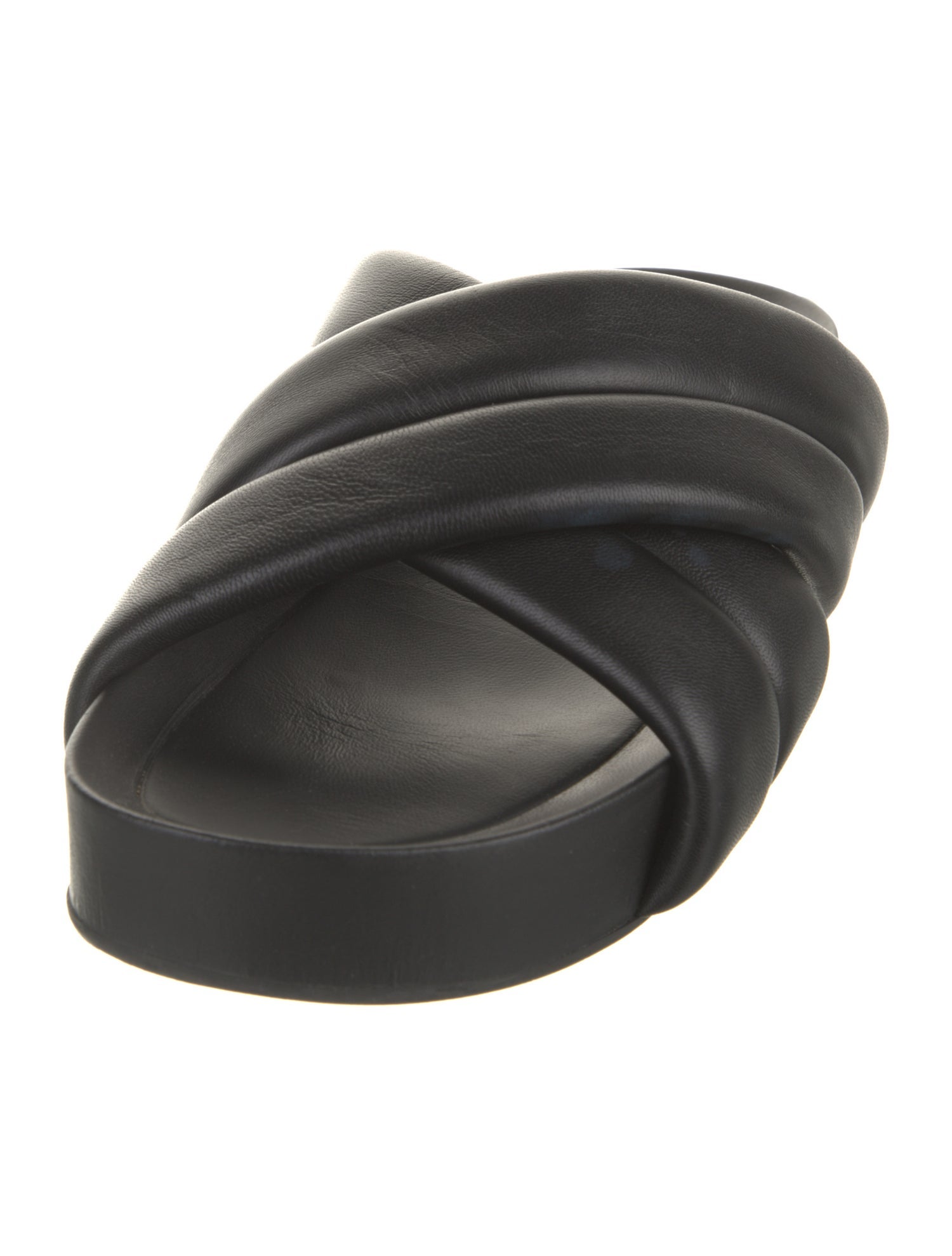 Aquatalia Leather Slides