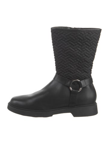 Aquatalia Boots Leather Moto 10
