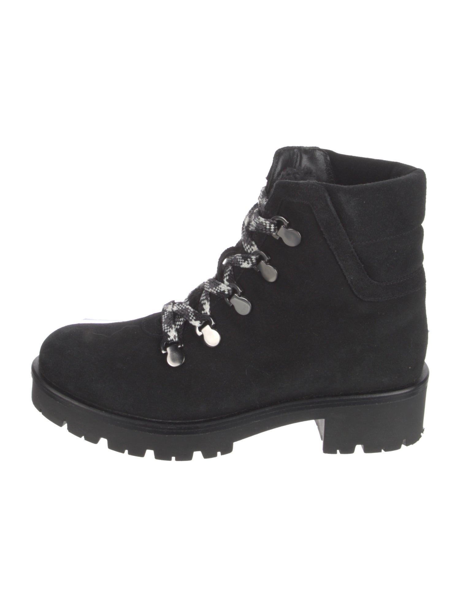 Aquatalia Suede Combat Boots