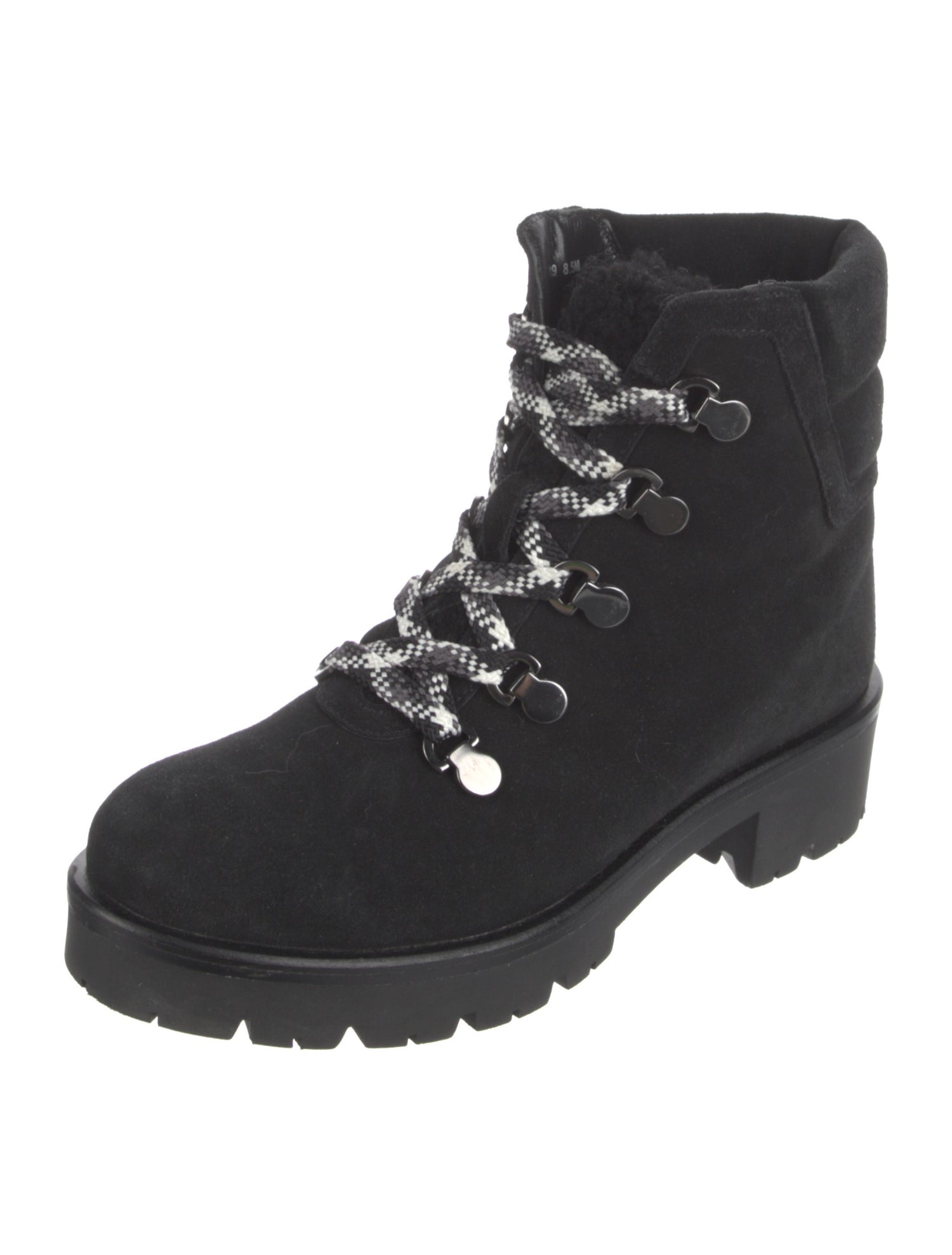 Aquatalia Suede Combat Boots