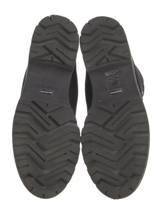 Aquatalia Suede Combat Boots