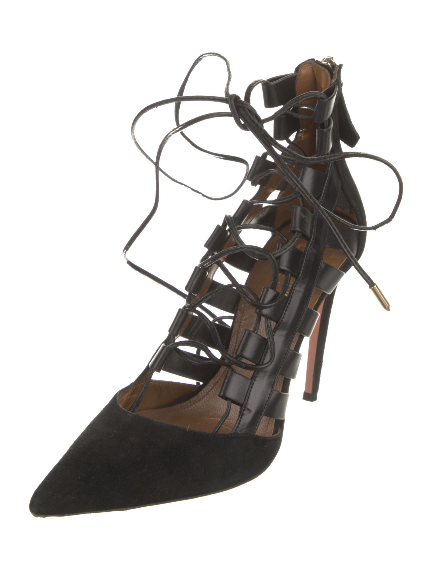 Aquatalia Suede Pumps