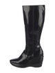 Aquatalia Patent Leather Rain Boots