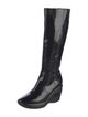 Aquatalia Patent Leather Rain Boots