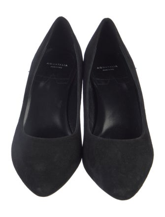 Aquatalia Suede Pumps
