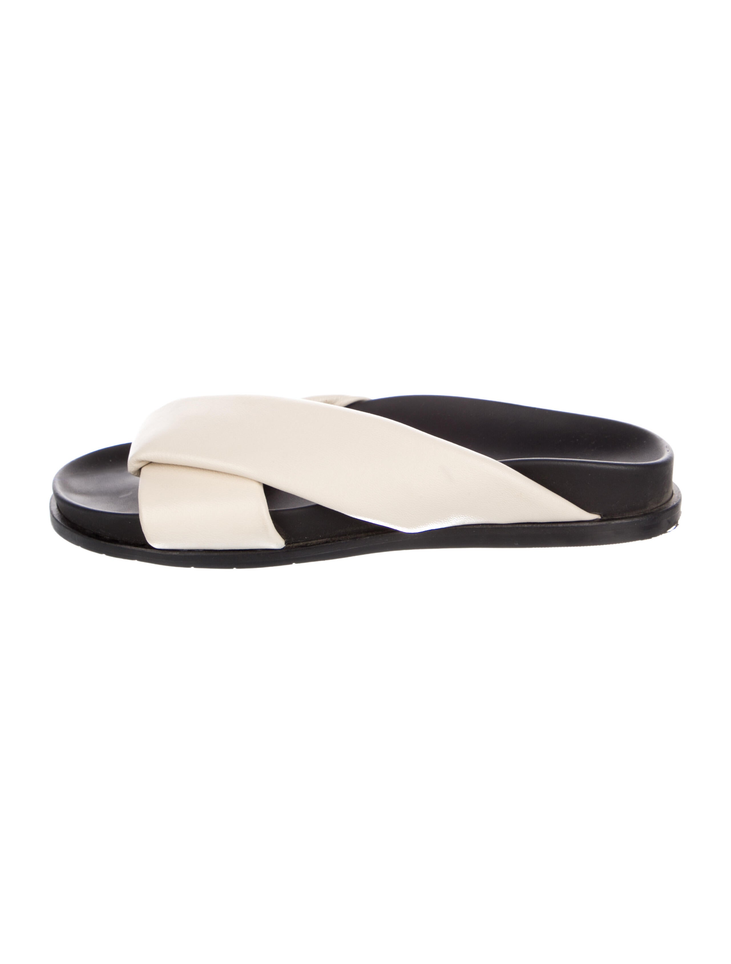 Aquatalia Leather Slides