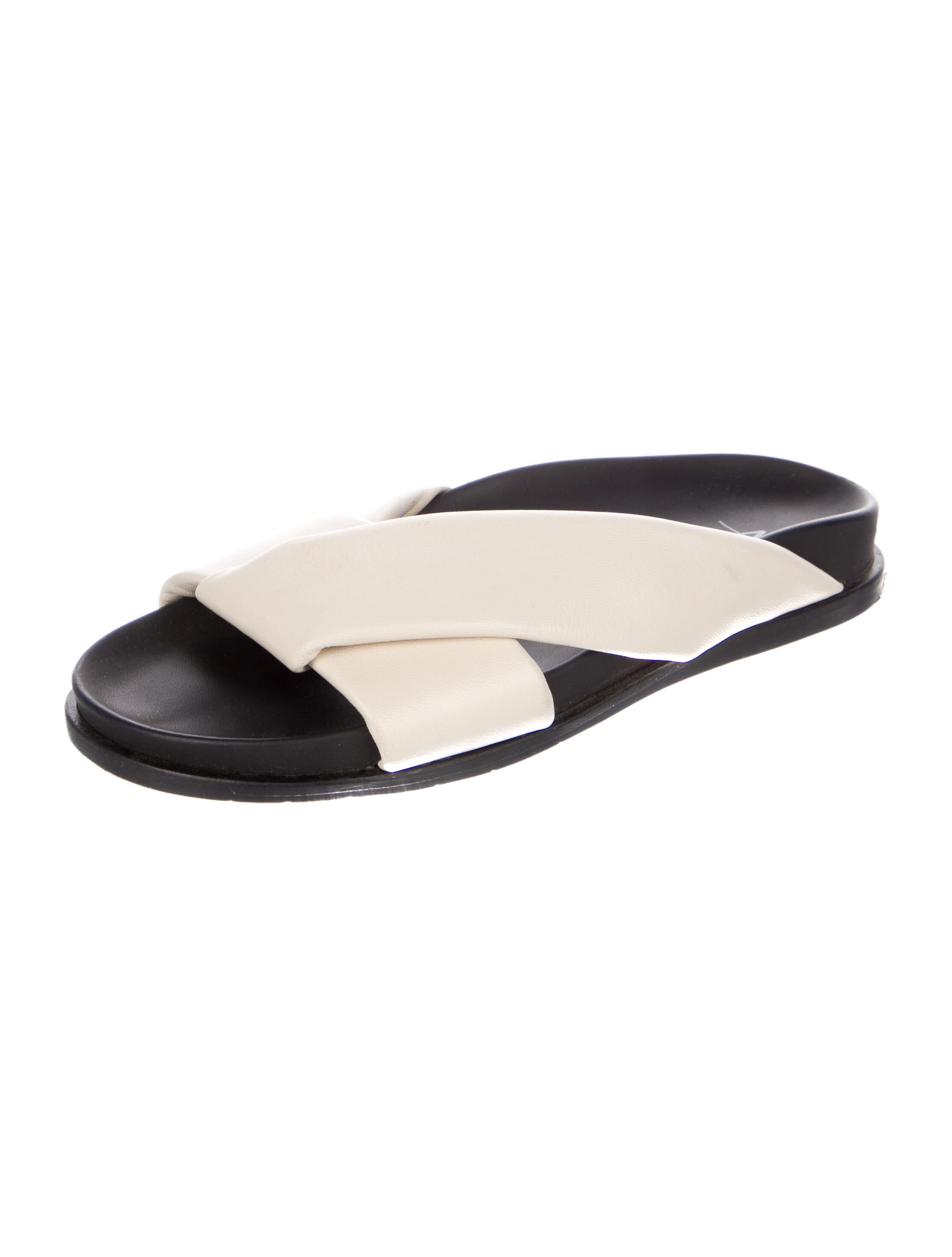 Aquatalia Leather Slides