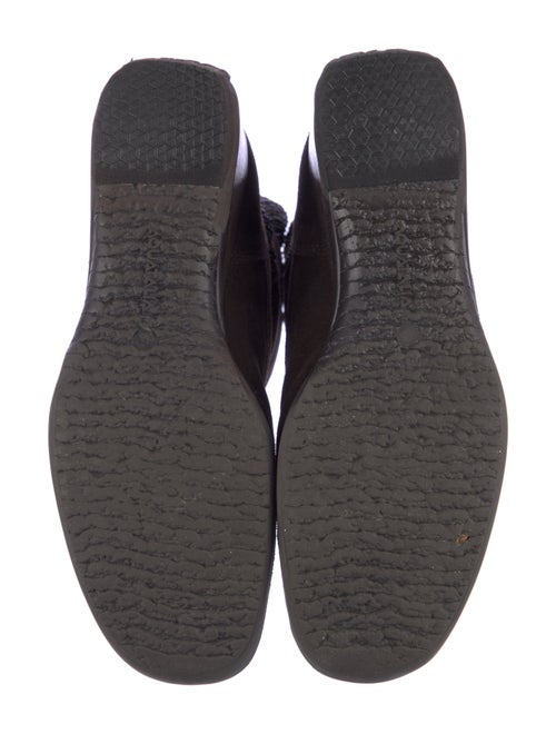 Aquatalia Suede Combat Boots