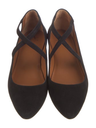 Aquatalia Suede Flats