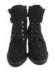 Aquatalia Suede Combat Boots