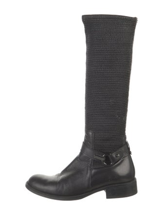 Aquatalia Leather Riding Boots