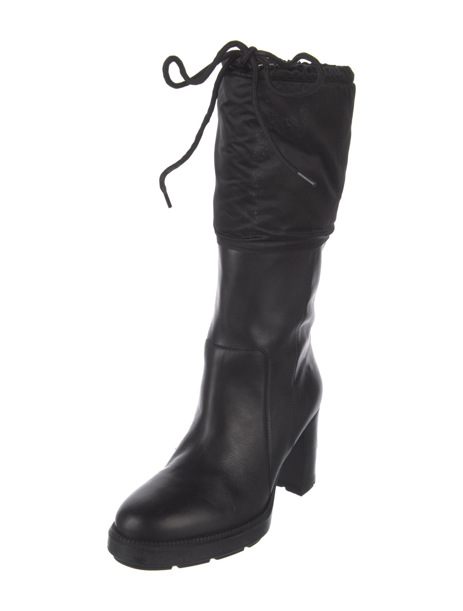 Aquatalia Leather Rain Boots