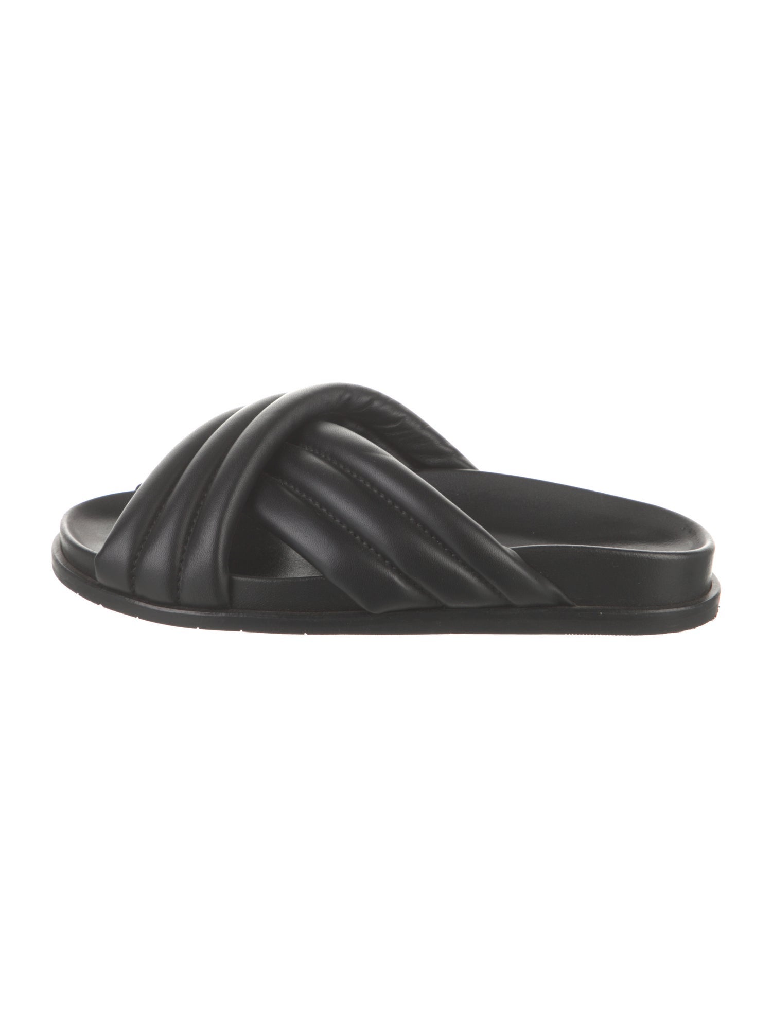 Aquatalia Leather Slides