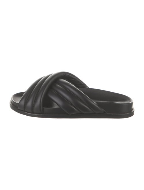 Aquatalia Leather Slides