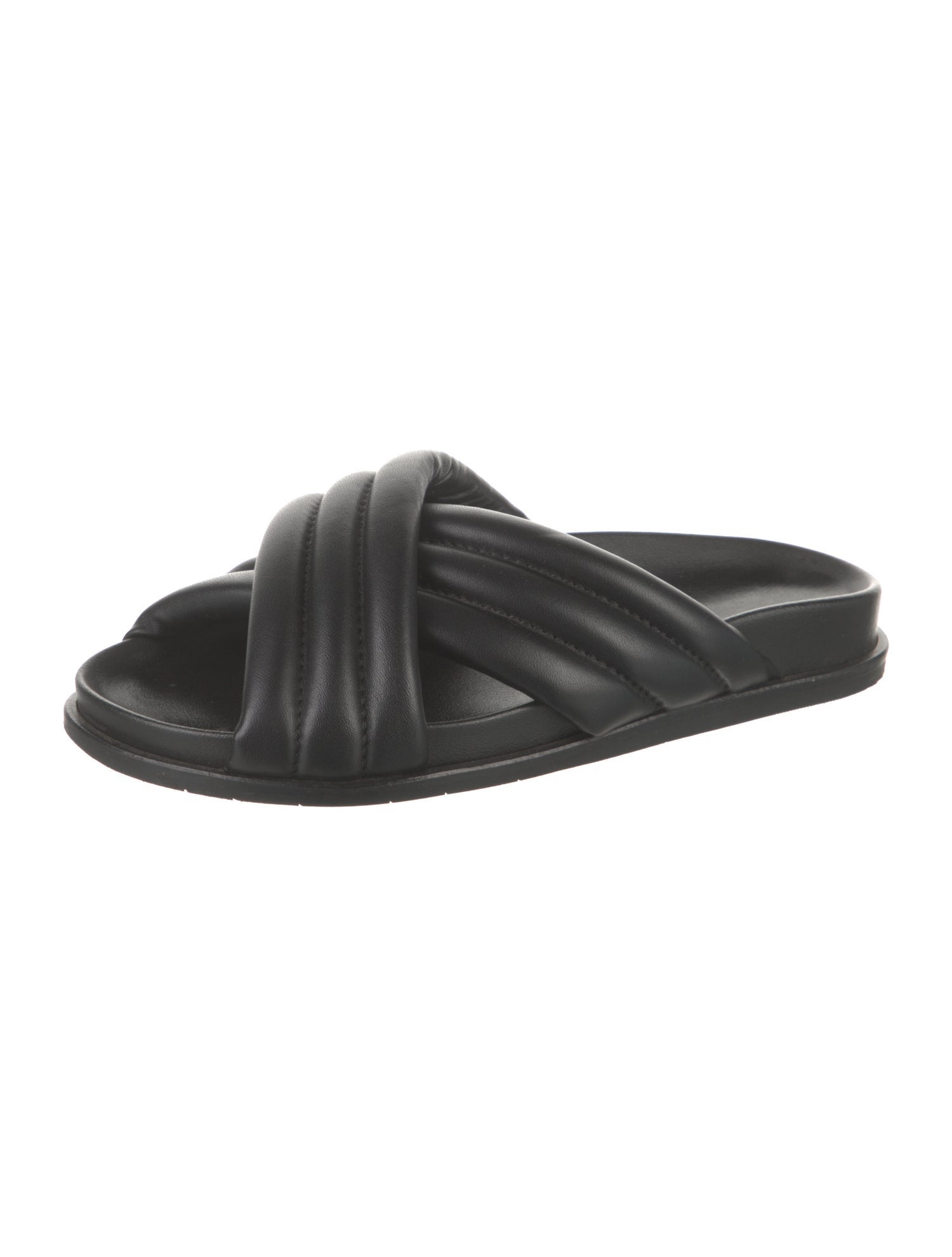 Aquatalia Leather Slides