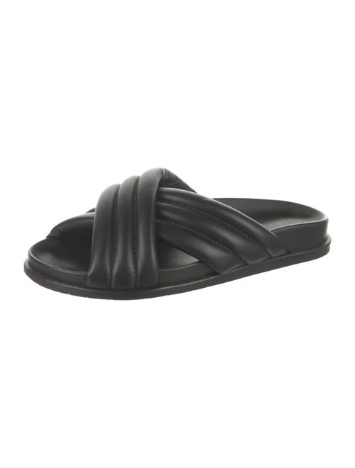 Aquatalia Leather Slides