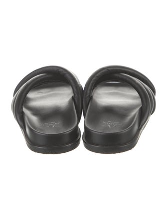 Aquatalia Leather Slides