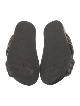 Aquatalia Leather Slides