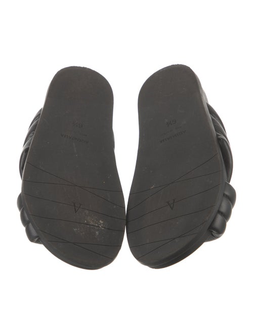 Aquatalia Leather Slides
