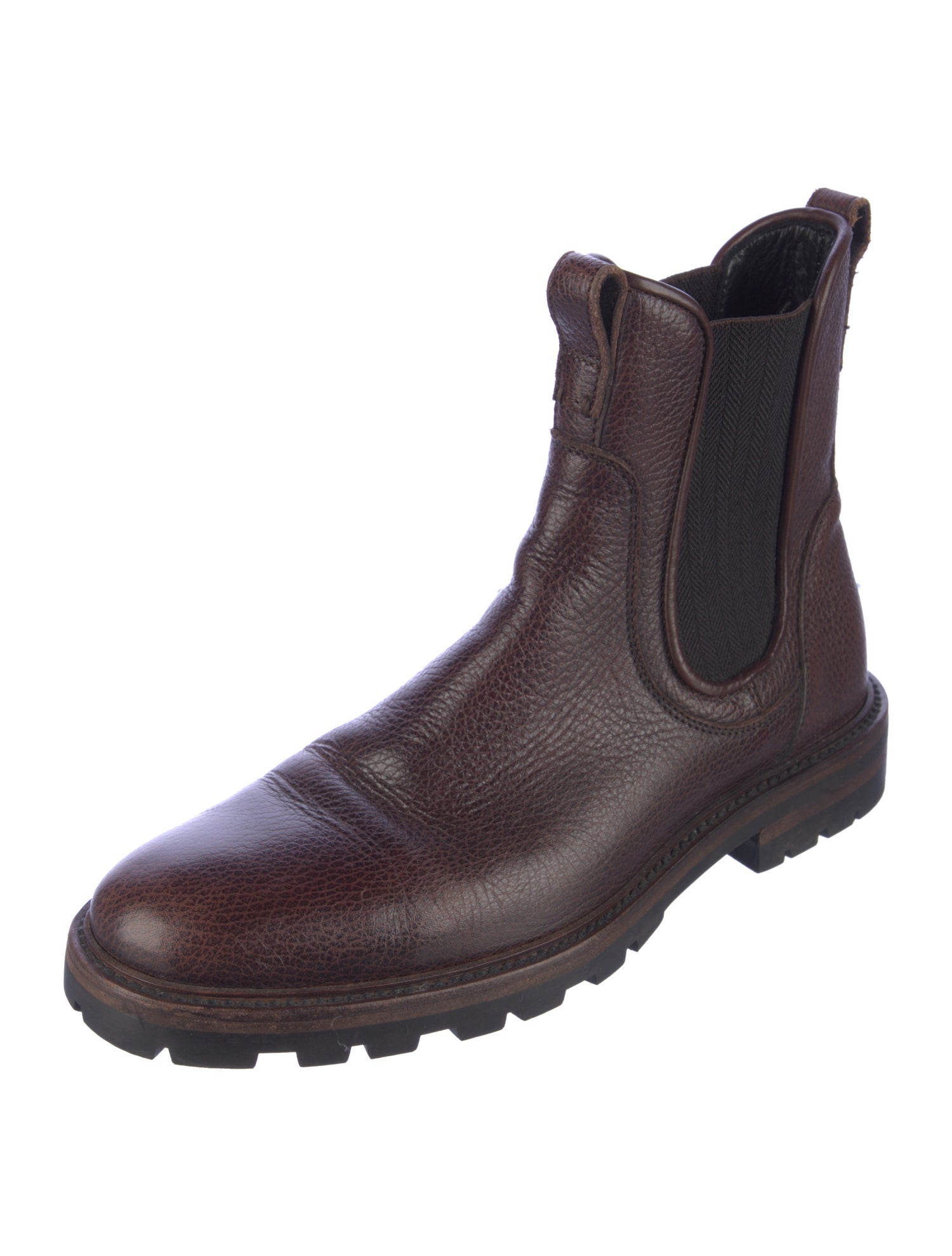 Aquatalia Leather Chelsea Boots