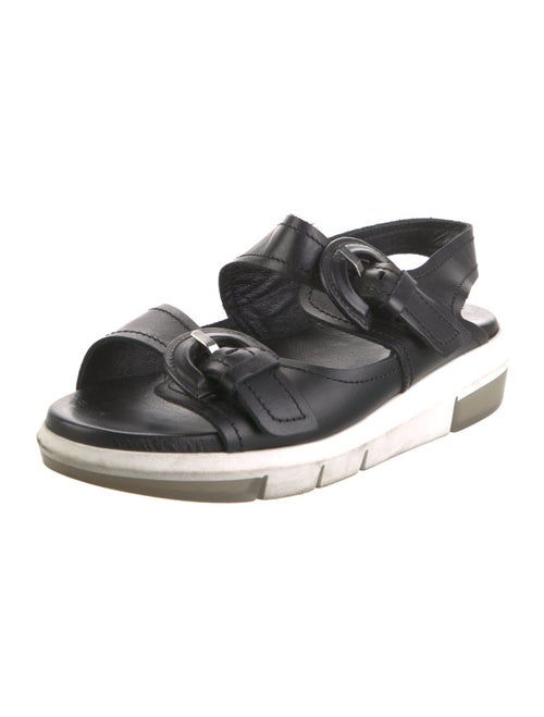 Aquatalia Leather Slingback Sandals