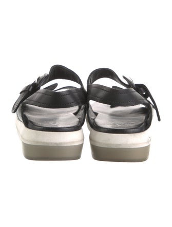 Aquatalia Leather Slingback Sandals