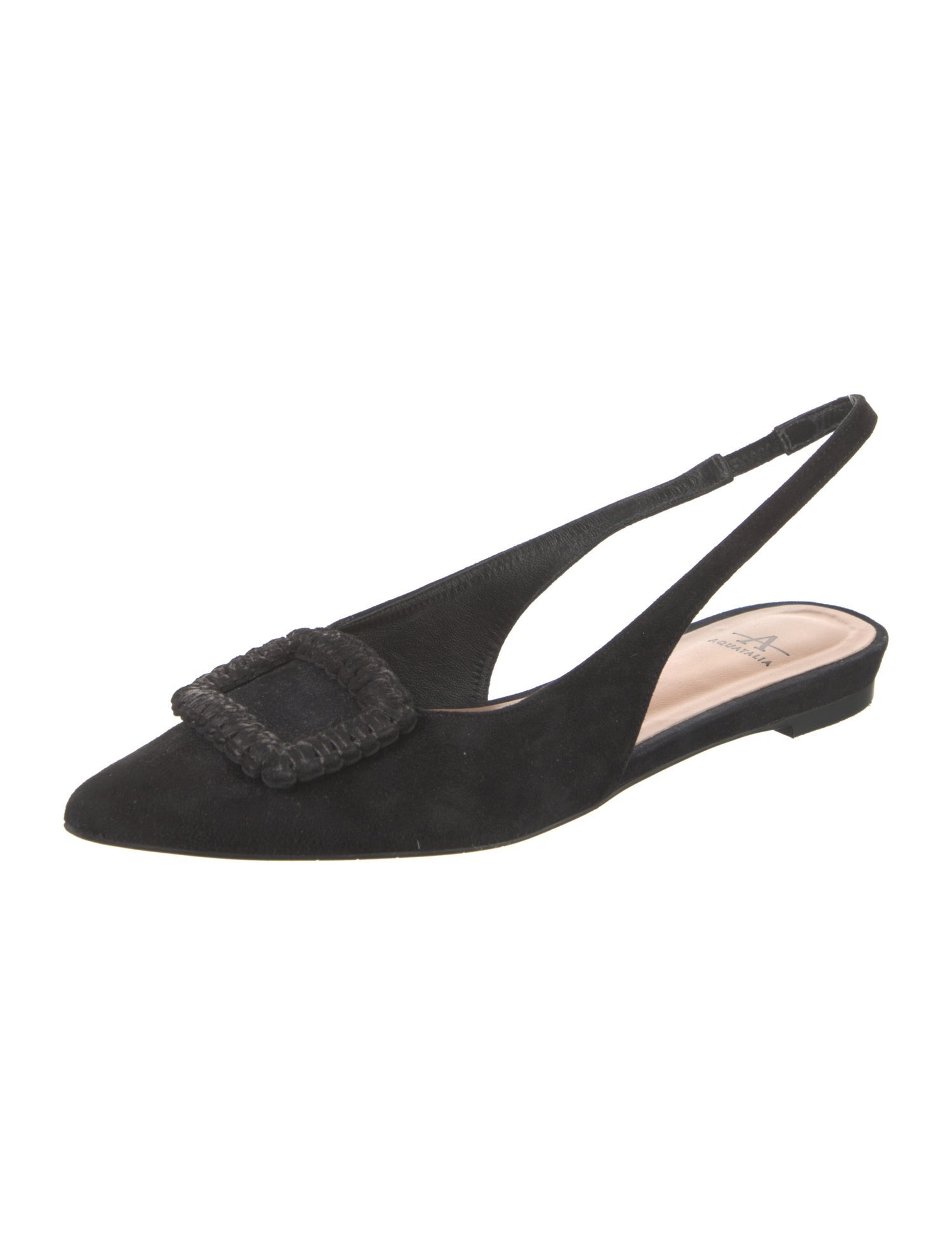 Aquatalia Suede Slingback Flats