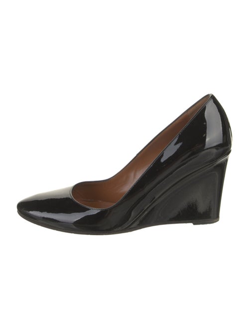 Aquatalia Patent Leather Slingback Sandals