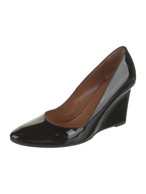 Aquatalia Patent Leather Slingback Sandals