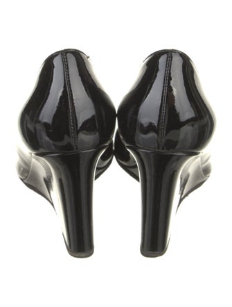 Aquatalia Patent Leather Slingback Sandals