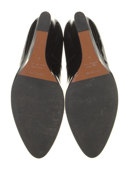 Aquatalia Patent Leather Slingback Sandals