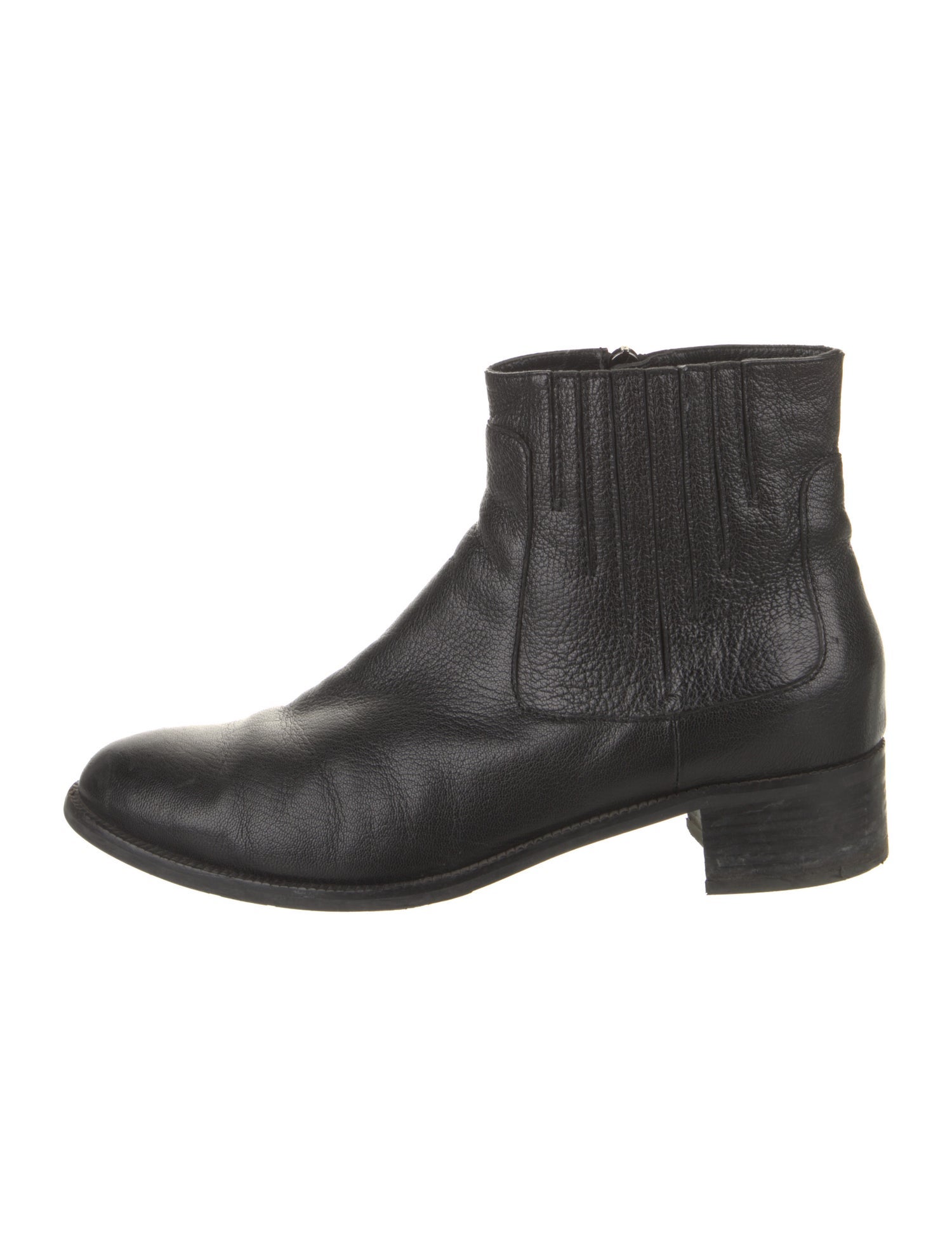 Aquatalia Leather Chelsea Boots