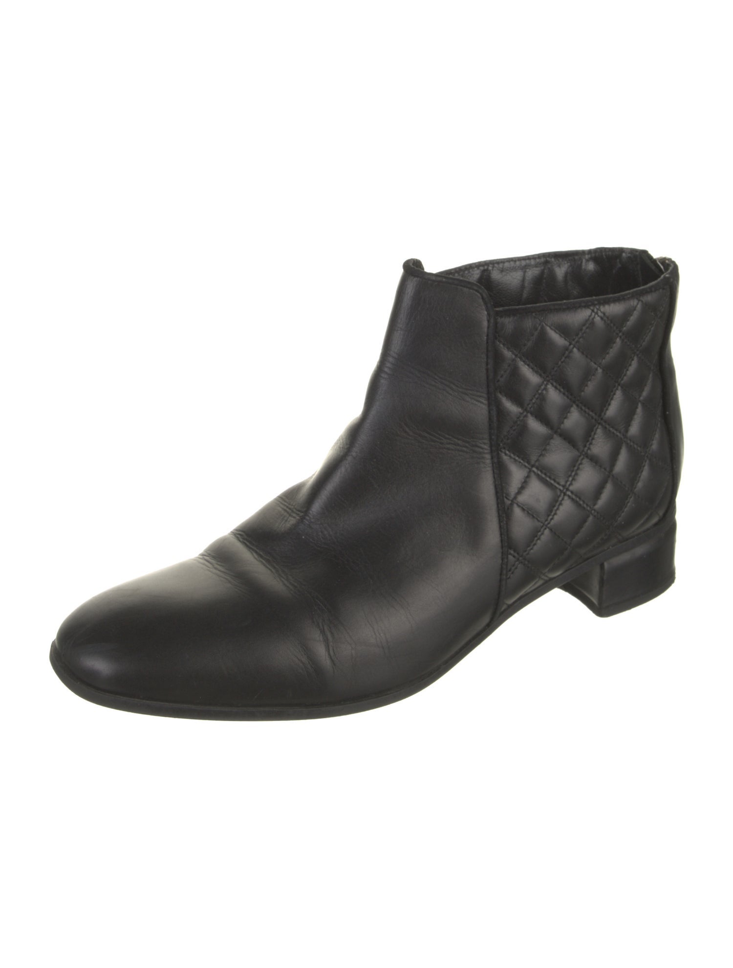 Aquatalia Leather Chelsea Boots