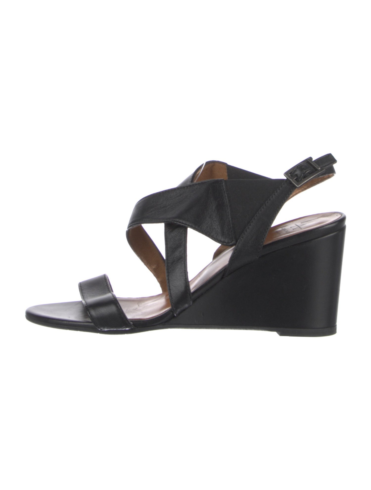 Aquatalia Leather Slingback Sandals