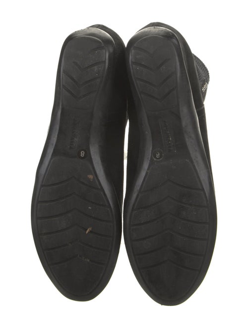 Aquatalia Suede Studded Accents Chelsea Boots