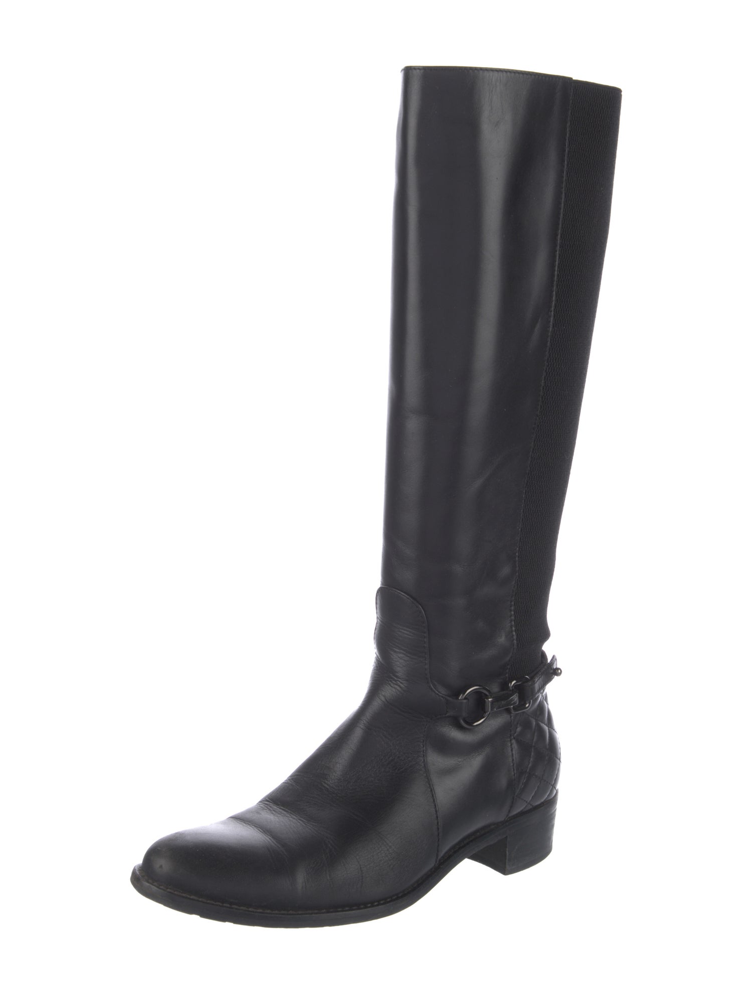 Aquatalia Leather Riding Boots